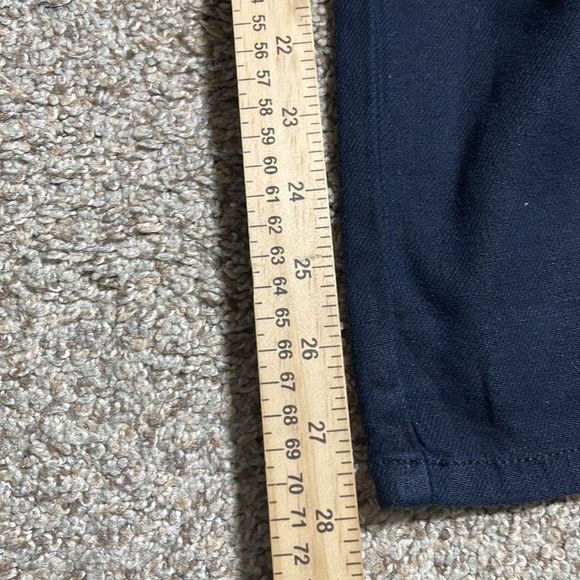 Joe’s pants Womens size 27 linen Cotton blend paper bag midnight high waisted - Picture 10 of 11
